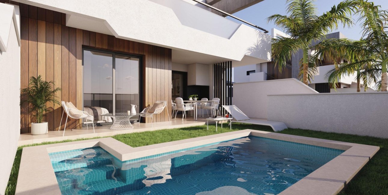 Obra nueva - Bungalow -
Puerto de Mazarron - Playa Negra