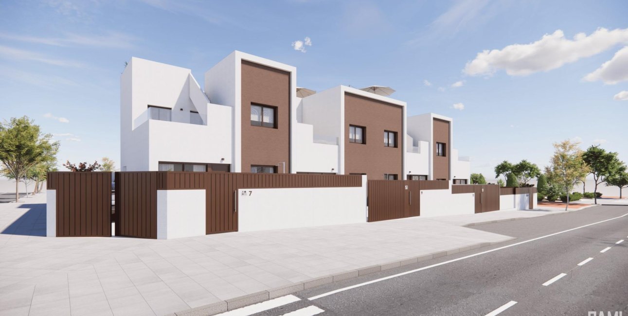 Obra nueva - Adosado -
Pilar de la Horadada - Barrio los Segundas