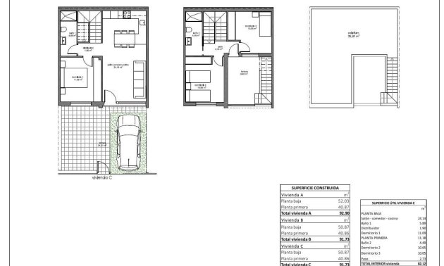 Obra nueva - Adosado -
Pilar de la Horadada - Barrio los Segundas