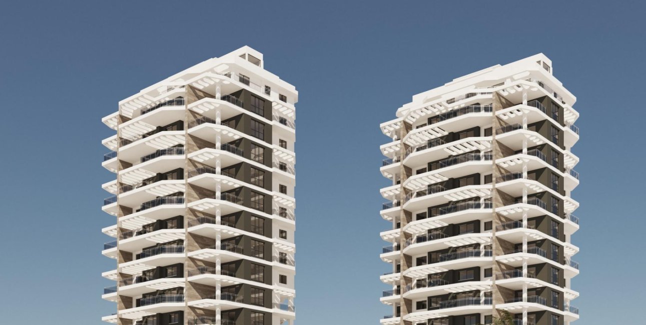 Obra nueva - Apartamento / piso -
Calpe - Playa Arenal