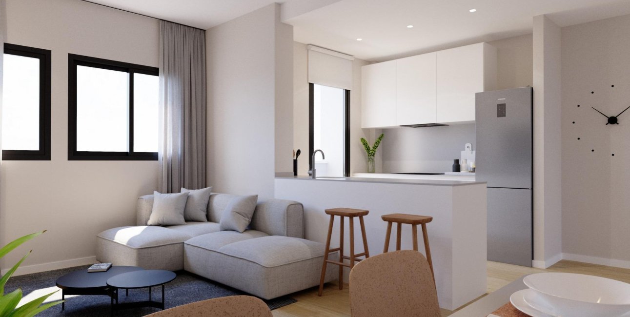 New Build - Apartment / flat -
Algorfa - Pueblo