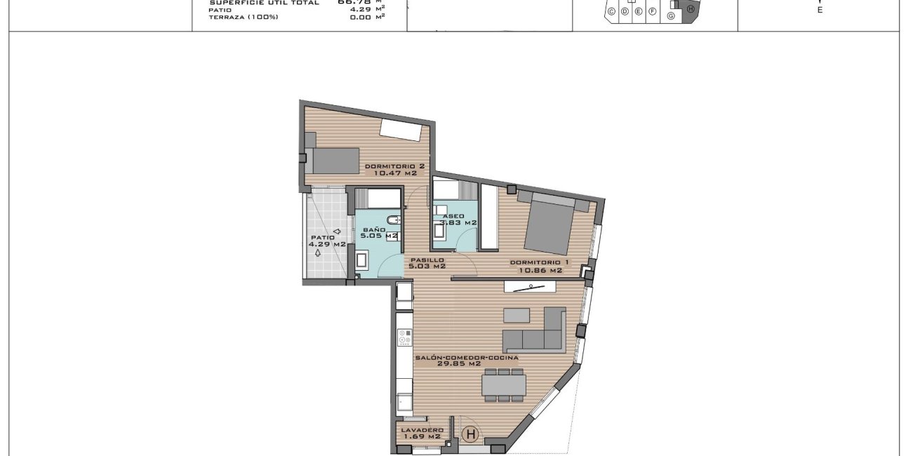 New Build - Apartment / flat -
Algorfa - Pueblo