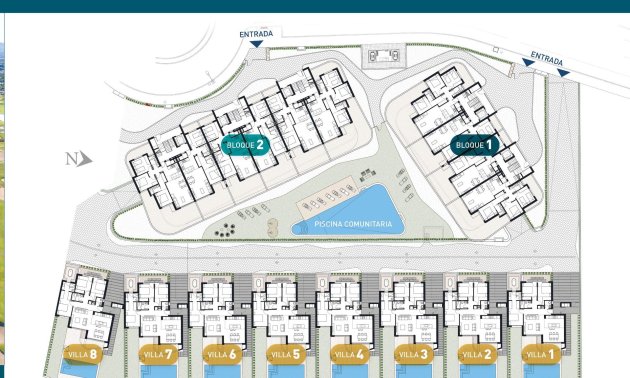 Obra nueva - Apartamento / piso -
Los Alcázares - Serena Golf