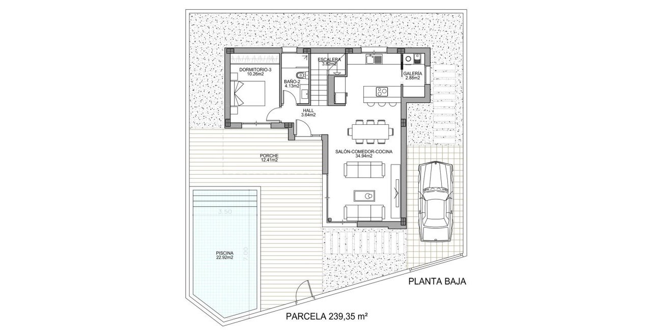 Obra nueva - Villa -
Benijofar - Polideportivo