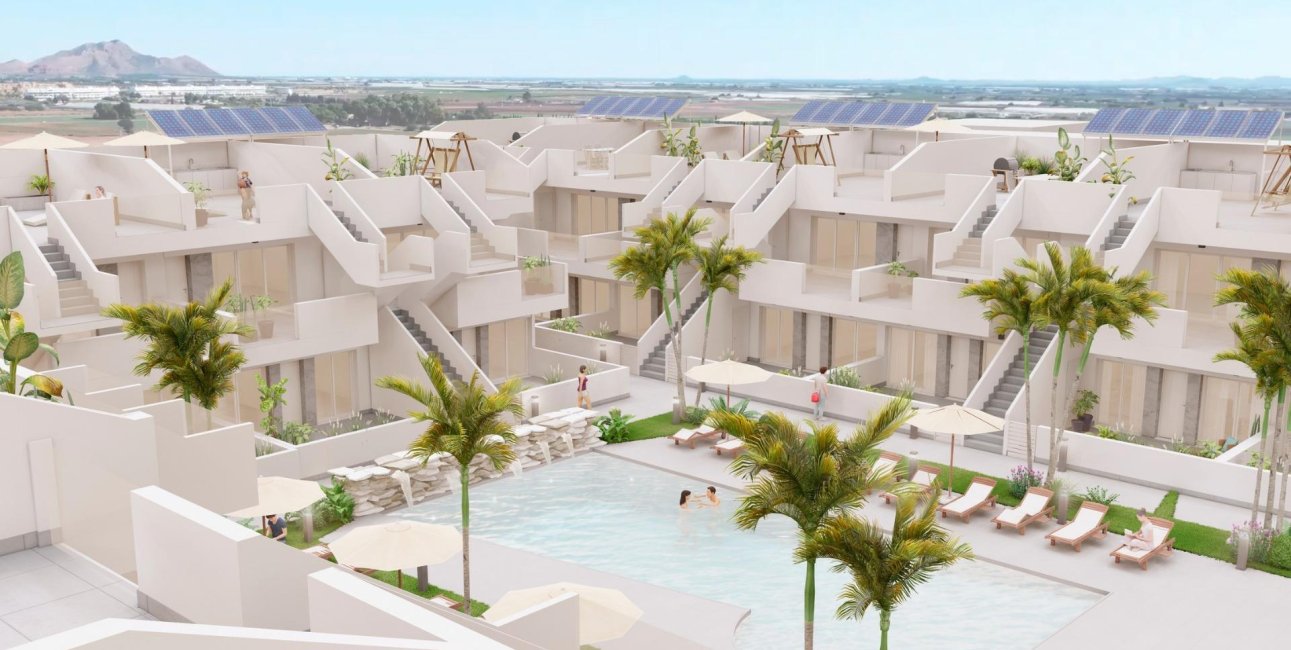 Obra nueva - Bungalow -
Torre Pacheco - Roldán