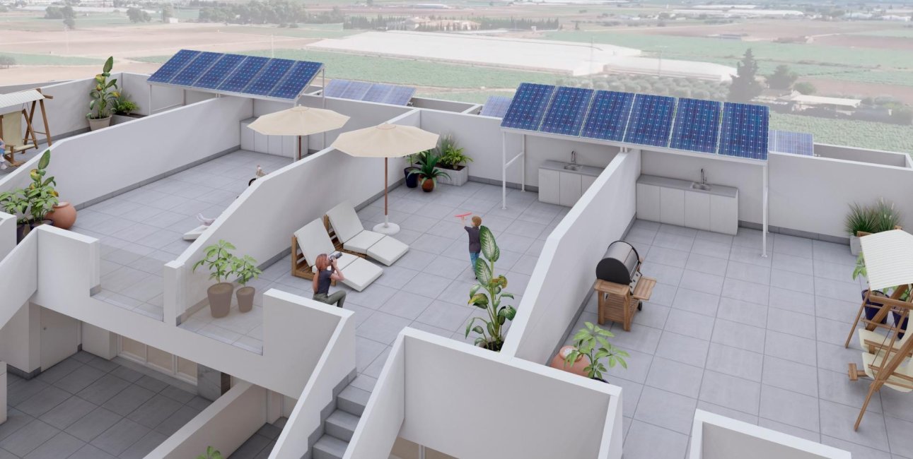 Obra nueva - Bungalow -
Torre Pacheco - Roldán