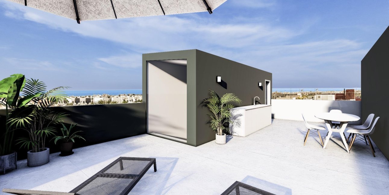 Obra nueva - Adosado -
Pilar de la Horadada - Lo Monte