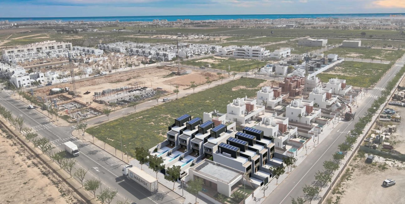 Obra nueva - Adosado -
Pilar de la Horadada - Lo Monte