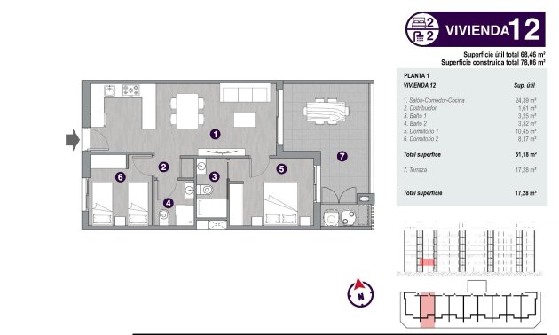 New Build - Apartment / flat -
Torrevieja - Torreblanca