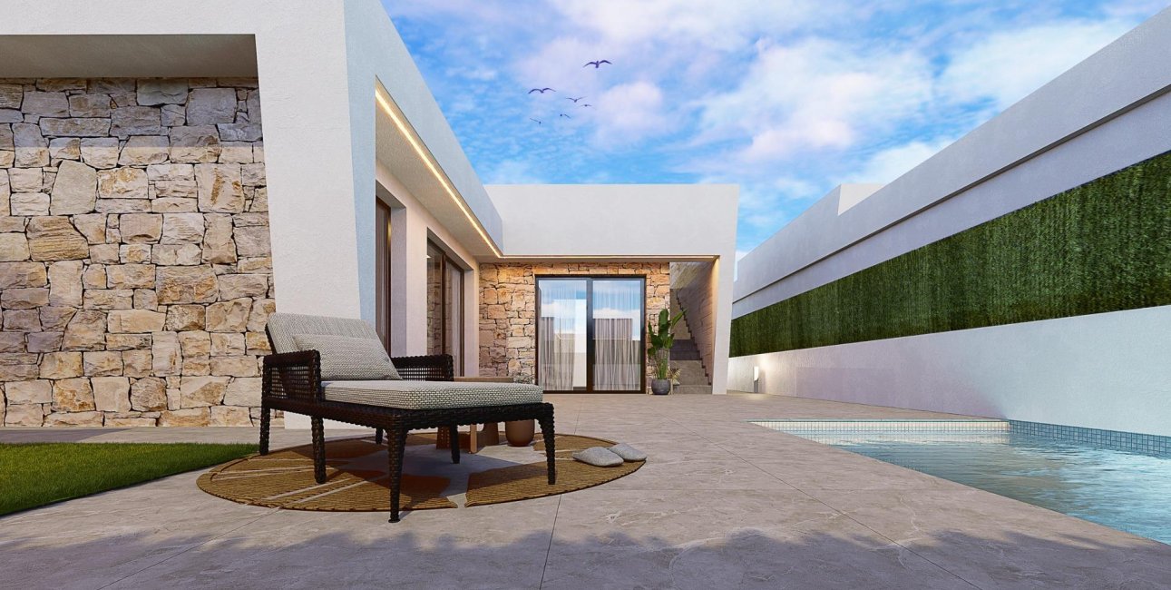 Obra nueva - Villa -
Torre Pacheco - Roldán