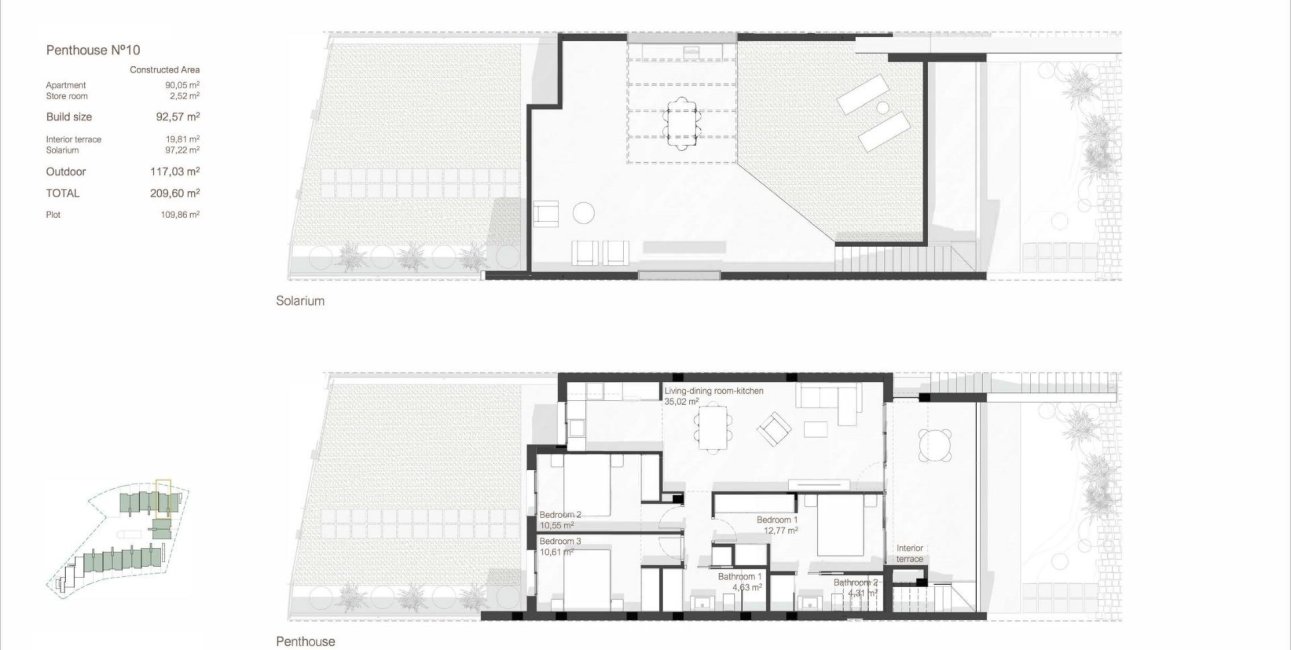 Obra nueva - Bungalow -
San Javier - Roda Golf