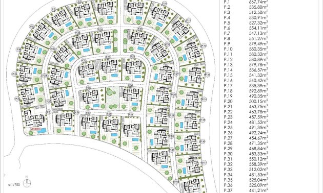 Obra nueva - Villa -
Fuente Álamo - Hacienda del Alamo