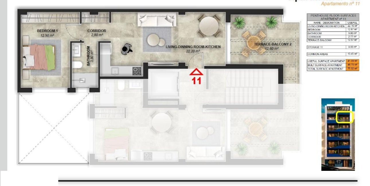 Obra nueva - Ático -
Torrevieja - Acequion