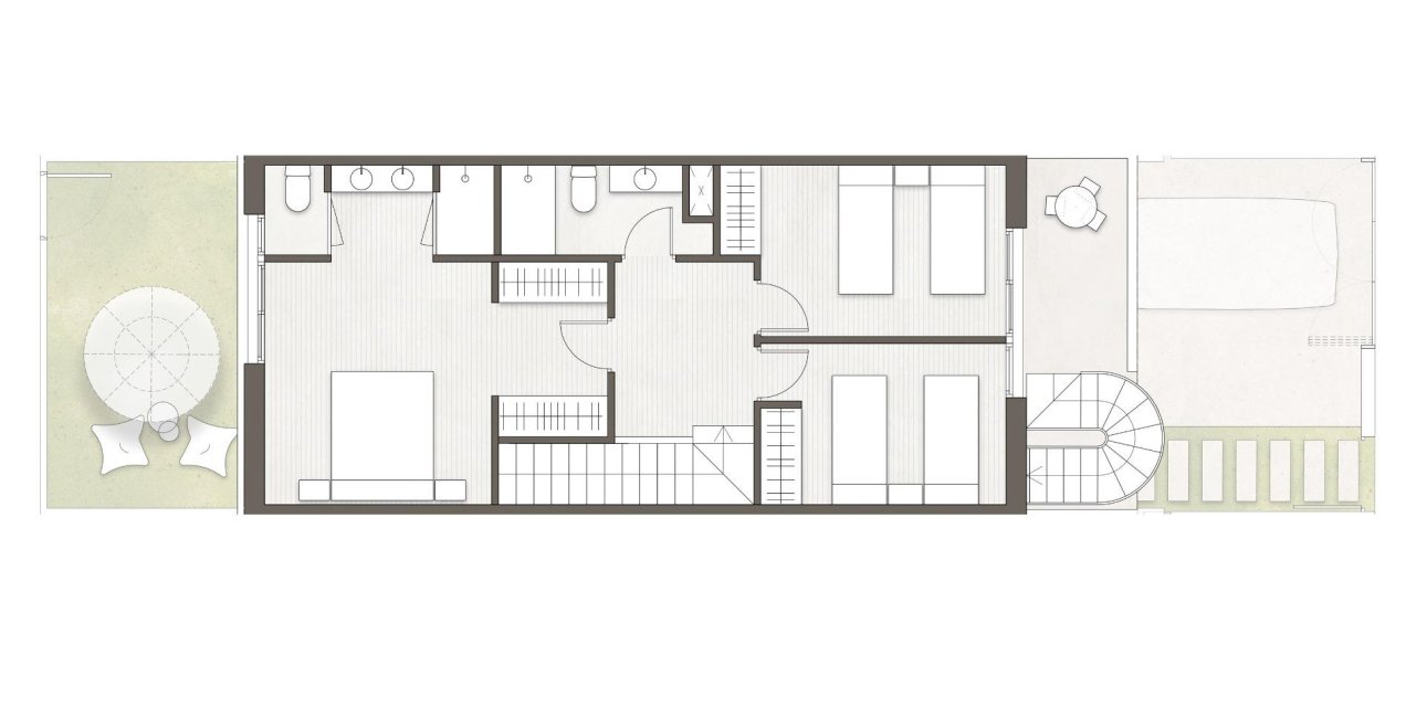 New Build - Townhouse -
Pilar de la Horadada - pueblo