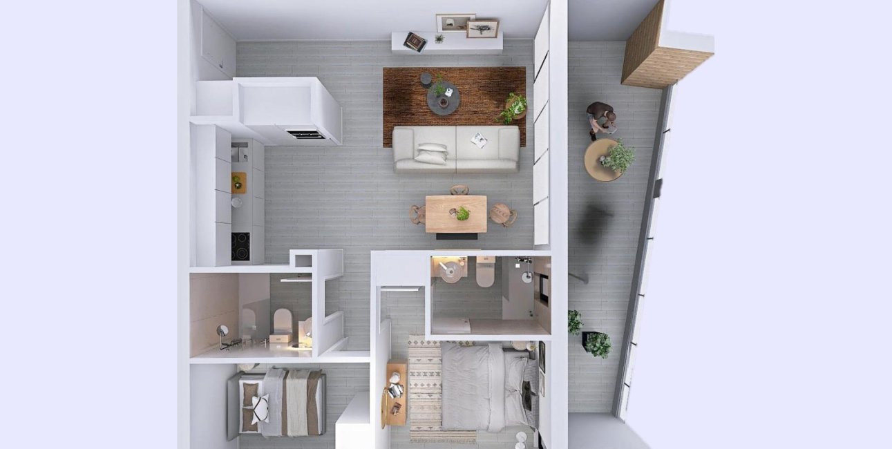 New Build - Apartment / flat -
Torrevieja - Playa del Cura