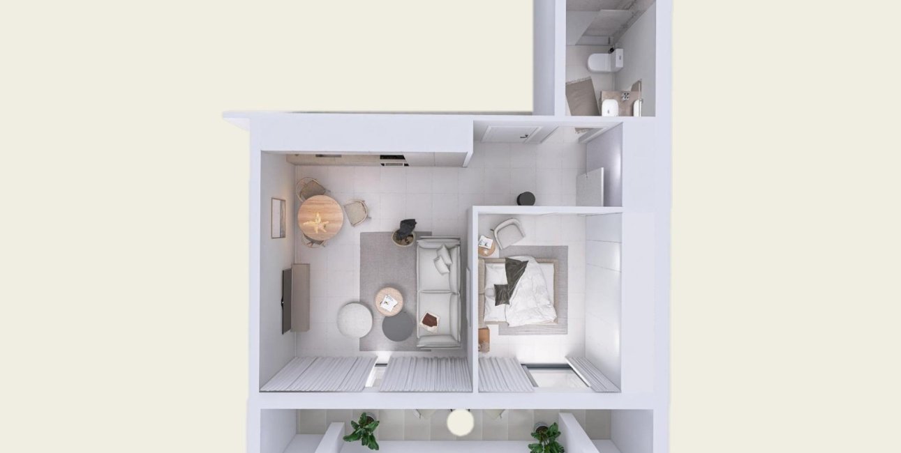 New Build - Apartment / flat -
Torrevieja - Playa del Cura