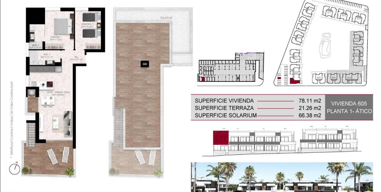 Obra nueva - Bungalow -
Ciudad Quesada - Lo Marabú