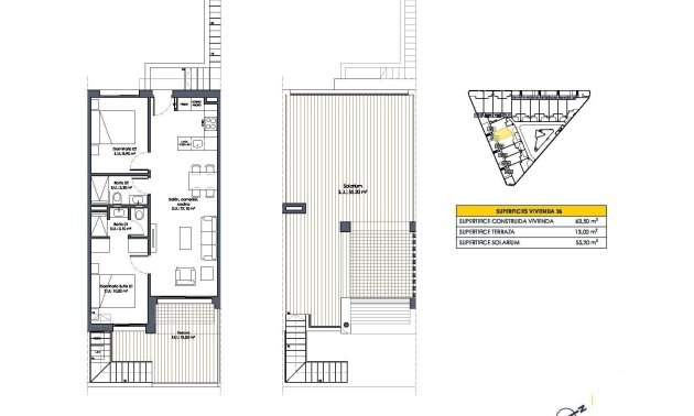 New Build - Bungalow -
San Fulgencio - Pueblo