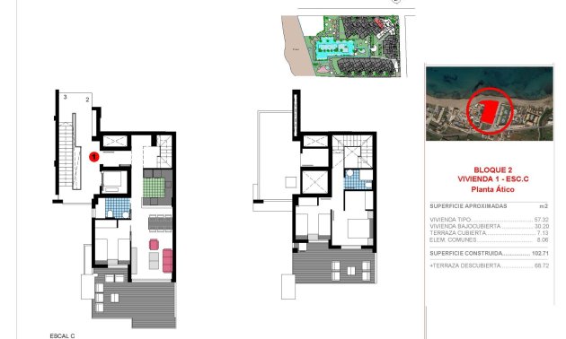Obra nueva - Apartamento / piso -
Denia - L´Estanyó (Marinas)
