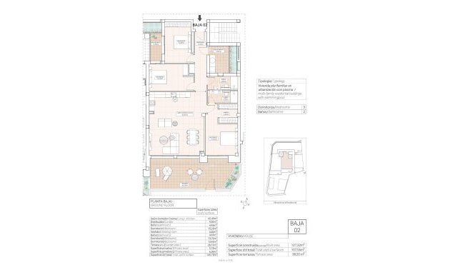 Obra nueva - Apartamento / piso -
Hondón de las Nieves - Pueblo