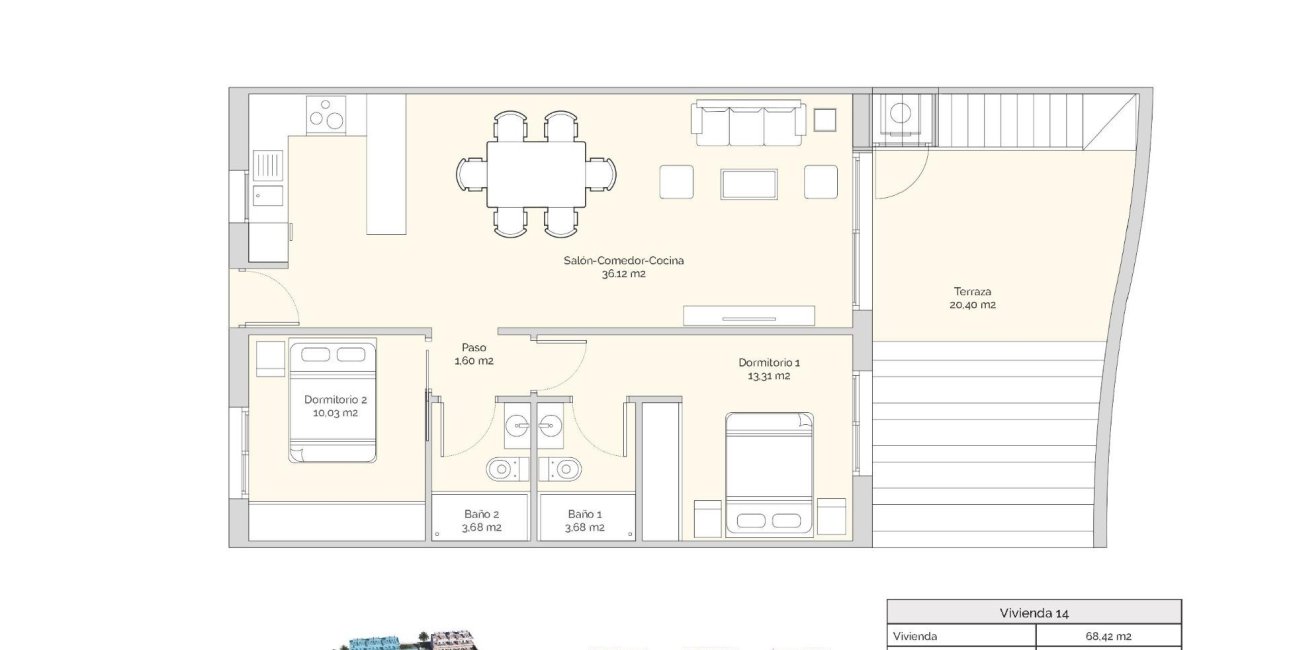 New Build - Penthouse -
Finestrat - Puig Campana Golf