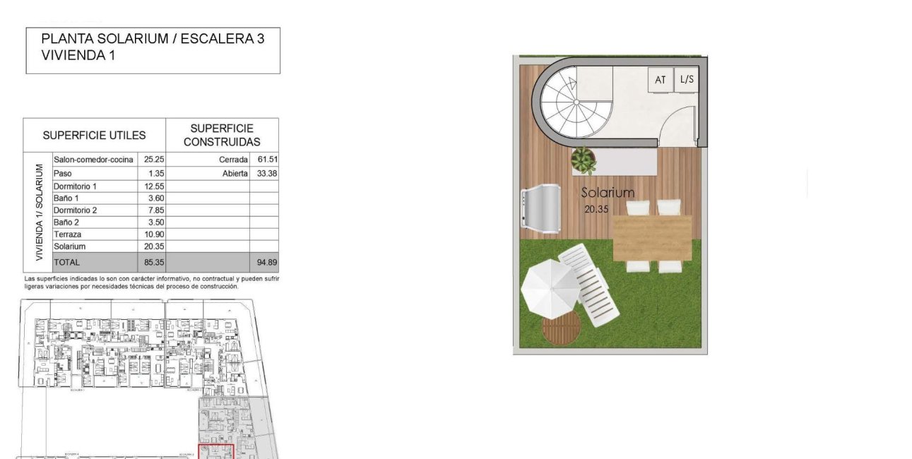 Rynek pierwotny - Penthouse -
Santa Pola - Estacion de autobuses