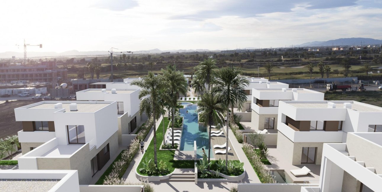 Obra nueva - Villa -
Los Alcázares - Serena Golf