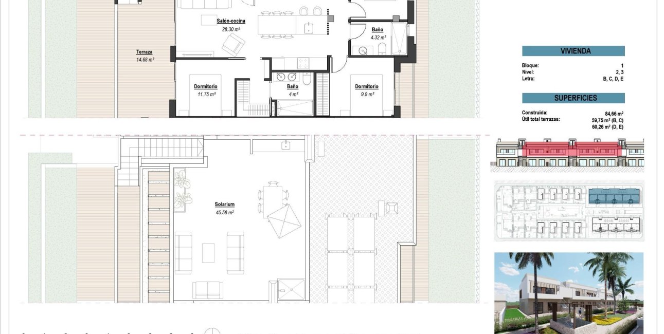 Obra nueva - Bungalow -
Los Alcázares - Serena Golf