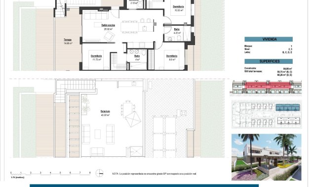 Obra nueva - Bungalow -
Los Alcázares - Serena Golf