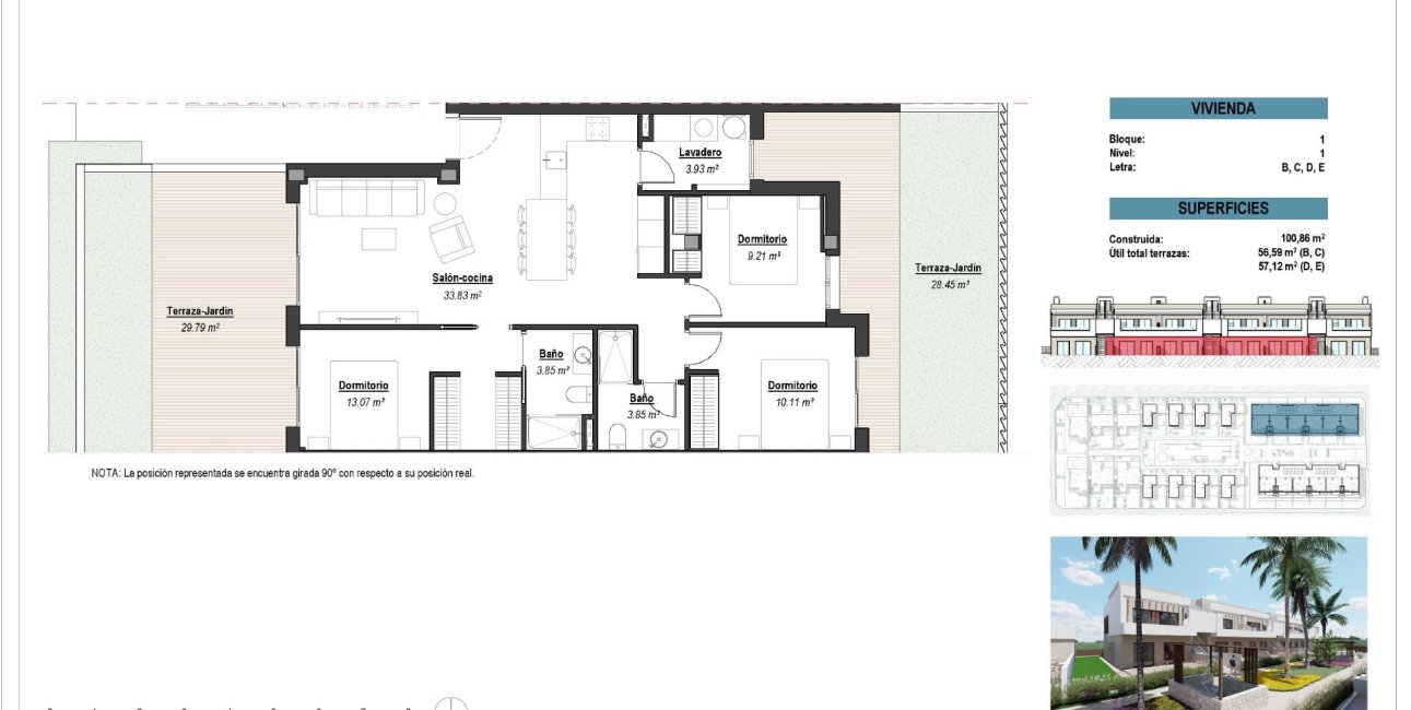 New Build - Bungalow -
Los Alcázares - Serena Golf