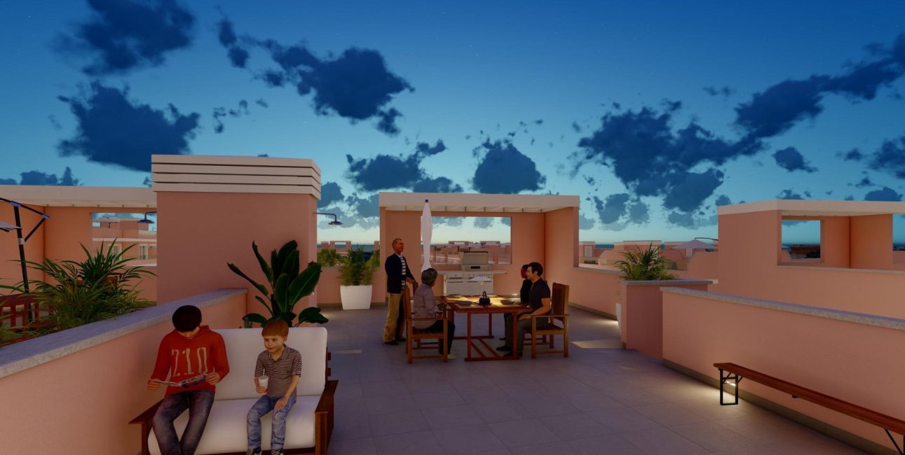 Obra nueva - Villa -
Pilar de la Horadada - Lo Monte