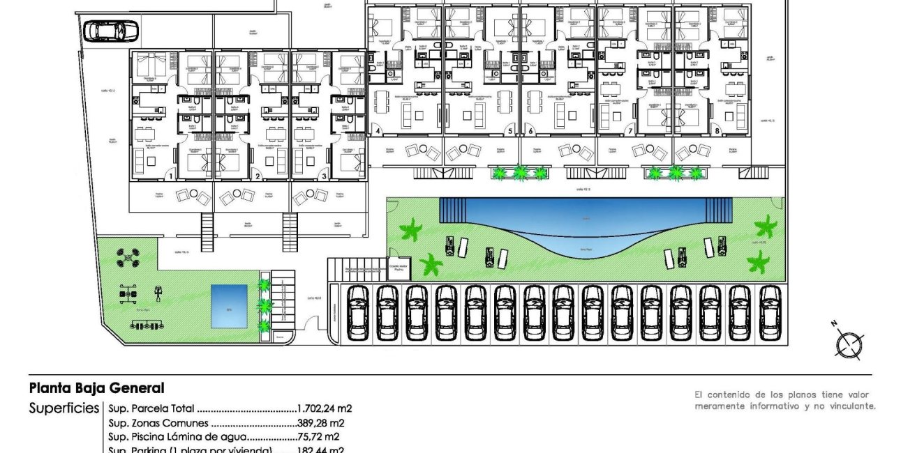 New Build - Bungalow -
Pilar de la Horadada - Parque Ramon eugenio Escudero