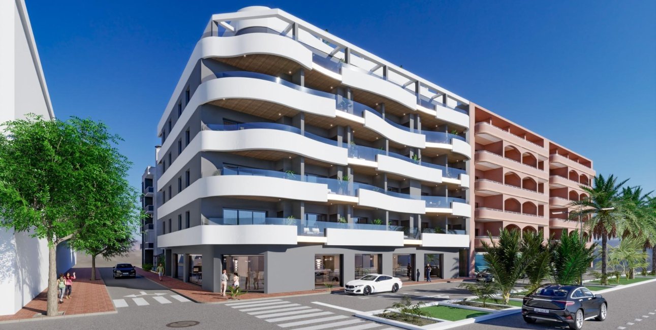 New Build - Apartment / flat -
Torrevieja - Playa del Cura