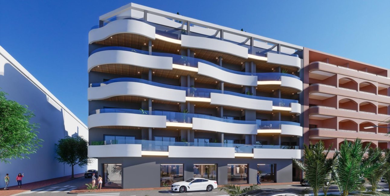 New Build - Apartment / flat -
Torrevieja - Playa del Cura
