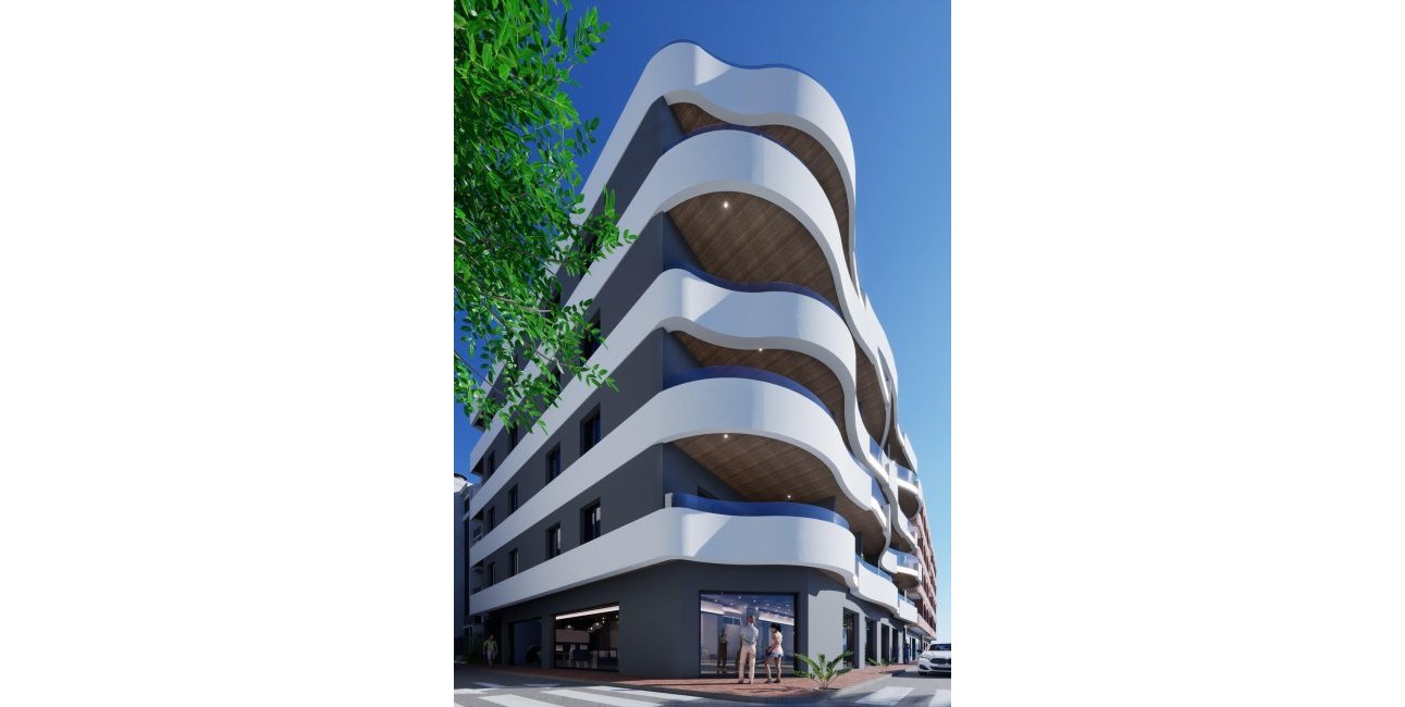 New Build - Apartment / flat -
Torrevieja - Playa del Cura