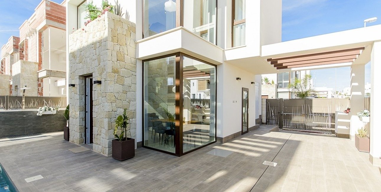 Obra nueva - Villa -
Cartagena - Playa Honda