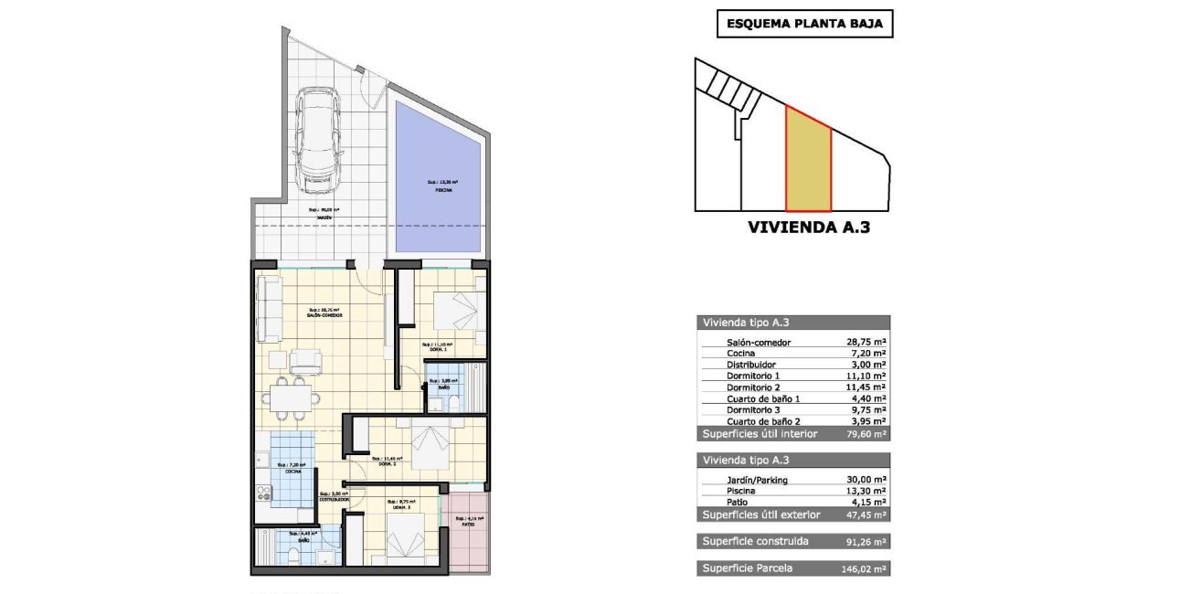 New Build - Bungalow -
Pilar de la Horadada - pueblo