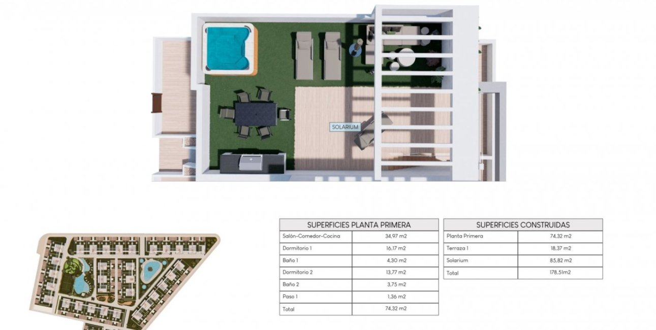 New Build - Bungalow -
Torrevieja - Los Balcones - Los Altos del Edén