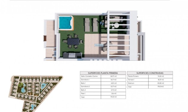 New Build - Bungalow -
Torrevieja - Los Balcones - Los Altos del Edén