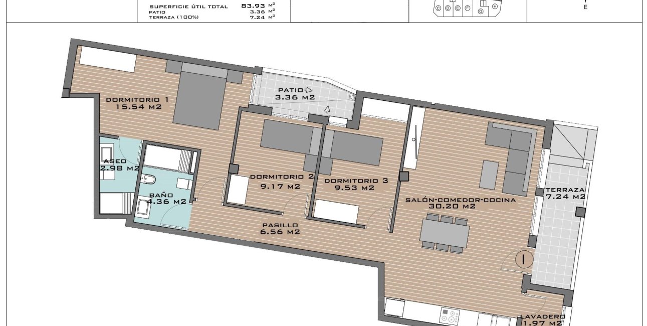 New Build - Apartment / flat -
Algorfa - Pueblo