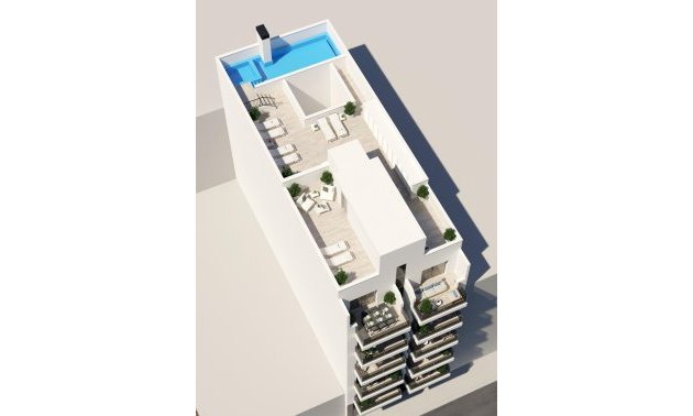 New Build - Apartment / flat -
Torrevieja - Playa del Cura