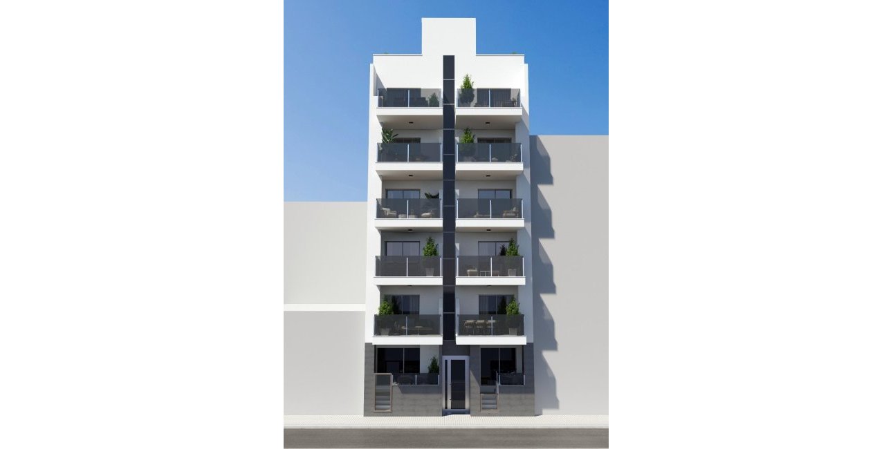 New Build - Apartment / flat -
Torrevieja - Playa del Cura