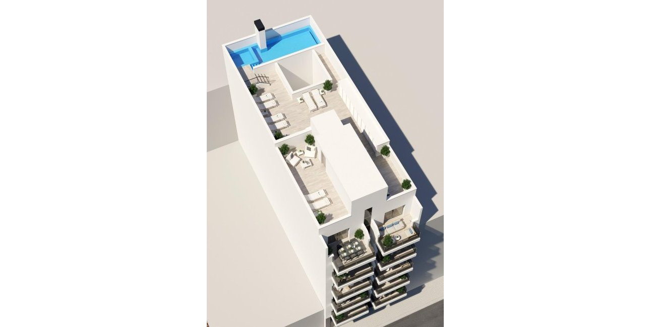 New Build - Apartment / flat -
Torrevieja - Playa del Cura