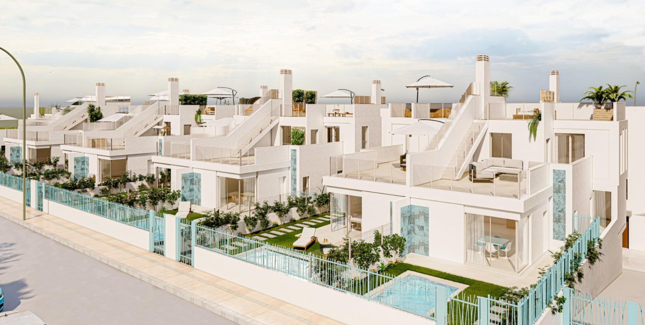 Obra nueva - Villa -
Los Alcázares - Torre del Rame