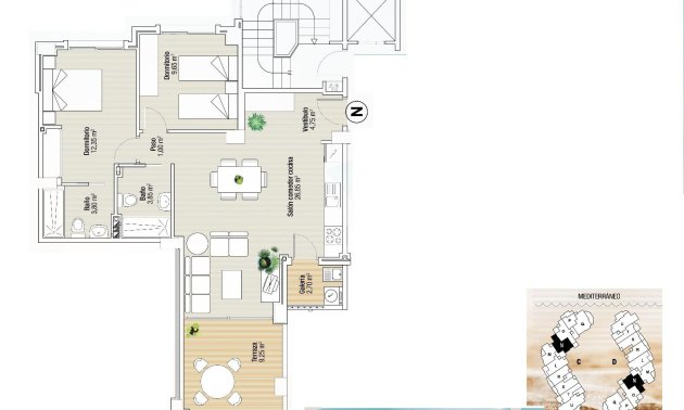 Obra nueva - Apartamento / piso -
La Manga del Mar Menor - La Manga