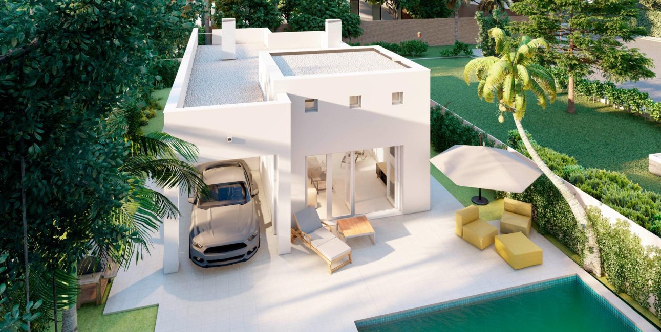 Obra nueva - Villa -
Los Alcázares - Serena Golf