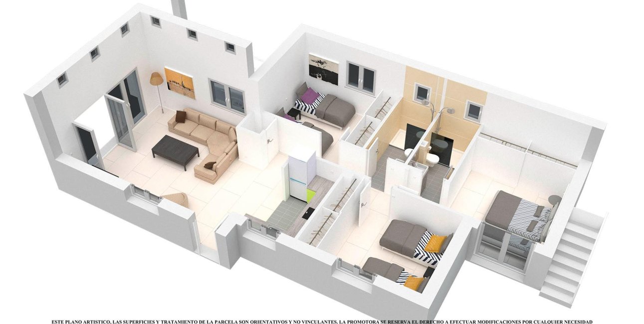 Obra nueva - Villa -
Los Alcázares - Serena Golf