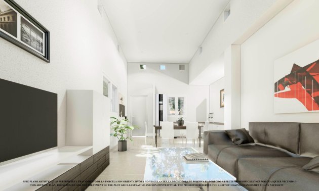 Obra nueva - Villa -
Los Alcázares - Serena Golf