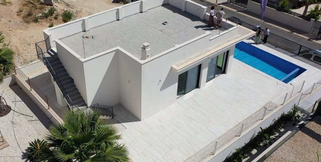 Obra nueva - Villa -
Polop - La Alberca