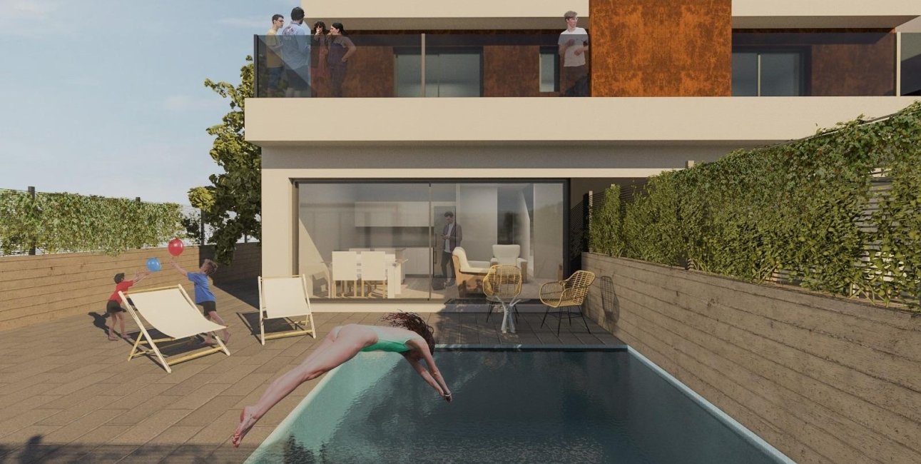 Obra nueva - Adosado -
San Javier - Santiago De La Ribera